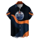 Edmonton Oilers Hockey Eternal Ripple Hawaiian Shirt
