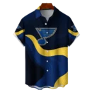 St Louis Blues Hockey Eternal Ripple Hawaiian Shirt
