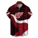Detroit Red Wings Hockey Eternal Ripple Hawaiian Shirt