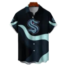 Seattle Kraken Hockey Eternal Ripple Hawaiian Shirt