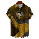 Pittsburgh Penguins Hockey Eternal Ripple Hawaiian Shirt