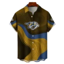 Nashville Predators Hockey Eternal Ripple Hawaiian Shirt