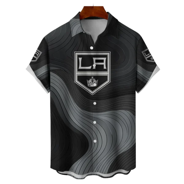 Los Angeles Kings Hockey Eternal Ripple Hawaiian Shirt