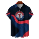 Texas Rangers MLB Eternal Ripple Hawaiian Shirt