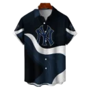 New York Yankees MLB Eternal Ripple Hawaiian Shirt