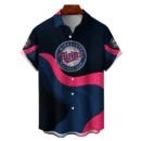Minnesota Twins MLB Eternal Ripple Hawaiian Shirt
