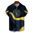 Milwaukee Brewers MLB Eternal Ripple Hawaiian Shirt