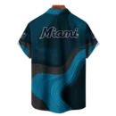 Miami Marlins MLB Eternal Ripple Hawaiian Shirt