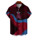 Los Angeles Angels MLB Eternal Ripple Hawaiian Shirt