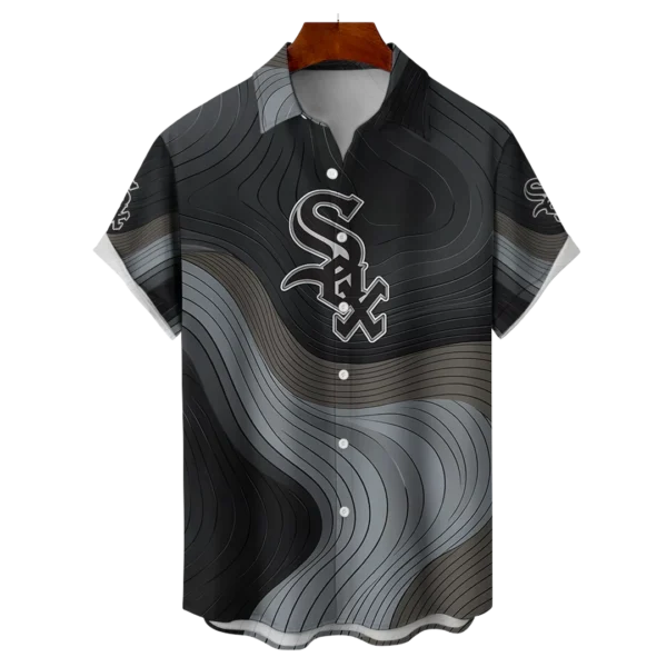 Chicago White Sox MLB Eternal Ripple Hawaiian Shirt