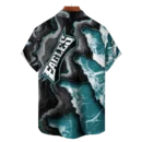 Philadelphia Eagles NFL Waveband Fusion Hawaiian Shirt