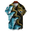 Jacksonville Jaguars NFL Waveband Fusion Hawaiian Shirt