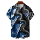 Tennessee Titans NFL Waveband Fusion Hawaiian Shirt