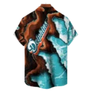 Miami Dolphins NFL Waveband Fusion Hawaiian Shirt