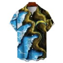 Los Angeles Chargers NFL Waveband Fusion Hawaiian Shirt