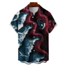 Houston Texans NFL Waveband Fusion Hawaiian Shirt