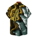 Green Bay Packers NFL Waveband Fusion Hawaiian Shirt