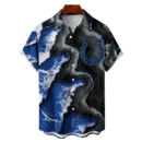 Indianapolis Colts NFL Waveband Fusion Hawaiian Shirt