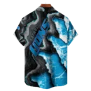 Detroit Lions NFL Waveband Fusion Hawaiian Shirt