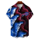 Buffalo Bills NFL Waveband Fusion Hawaiian Shirt