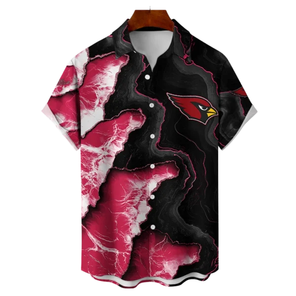 Arizona Cardinals NFL Waveband Fusion Hawaiian Shirt