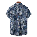 Tennessee Titans NFL Tropical Leaves Hawaiian Shirt