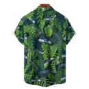 Seattle Seahawks NFL Tropical Leaves Hawaiian Shirt