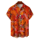 Tampa Bay Buccaneers NFL Tropical Leaves Hawaiian Shirt