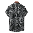 Las Vegas Raiders NFL Tropical Leaves Hawaiian Shirt