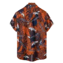 Denver Broncos NFL Tropical Leaves Hawaiian Shirt