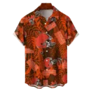Cleveland Browns NFL Tropical Leaves Hawaiian Shirt