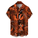Cincinnati Bengals NFL Tropical Leaves Hawaiian Shirt