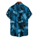 Carolina Panthers NFL Tropical Leaves Hawaiian Shirt