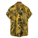 Pittsburgh Pirates MLB Tropical Leaves Hawaiian Shirt
