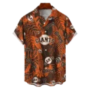 San Francisco Giants MLB Tropical Leaves Hawaiian Shirt