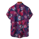 Minnesota Twins MLB Tropical Leaves Hawaiian Shirt