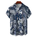 New York Yankees MLB Tropical Leaves Hawaiian Shirt