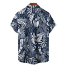 New York Yankees MLB Tropical Leaves Hawaiian Shirt