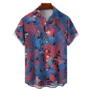 Los Angeles Dodgers MLB Tropical Leaves Hawaiian Shirt