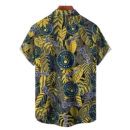 Milwaukee Brewers MLB Tropical Leaves Hawaiian Shirt