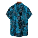 Miami Marlins MLB Tropical Leaves Hawaiian Shirt