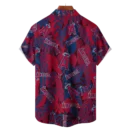 Los Angeles Angels MLB Tropical Leaves Hawaiian Shirt