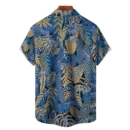 Kansas City Royals MLB Tropical Leaves Hawaiian Shirt