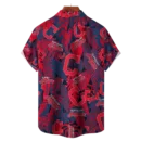 Cleveland Indians MLB Tropical Leaves Hawaiian Shirt
