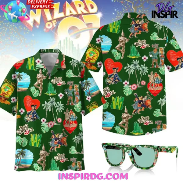 The Wizard of Oz Tropical Hawaiian Shirt