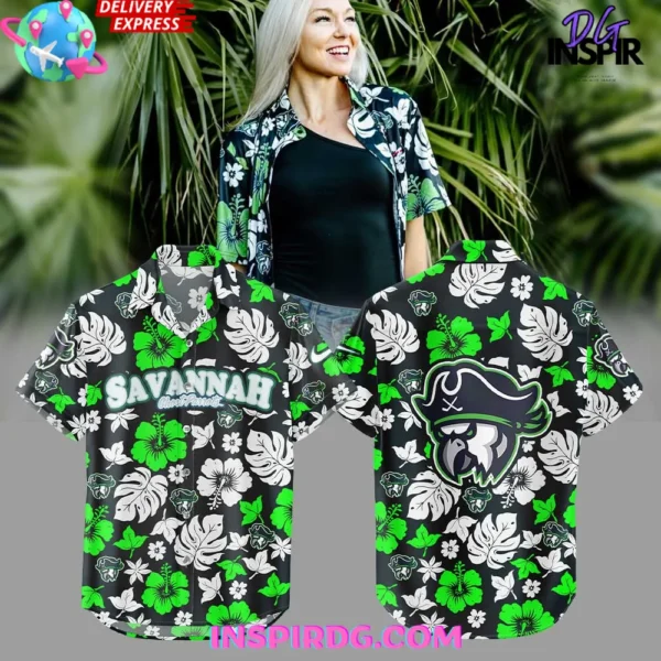 Savannah Ghost Pirates Parrots Style Special Hawaiian Shirt