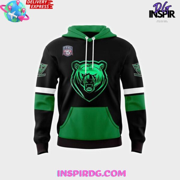Binghamton Black Bears x 2025 Commissioners Playoffs Hoodie - Image 2