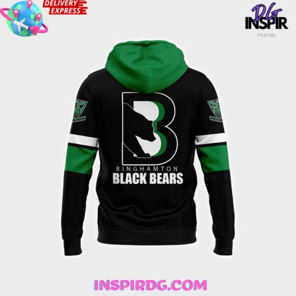 Binghamton Black Bears x 2025 Commissioners Playoffs Hoodie - Image 3