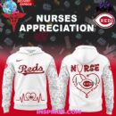 Cincinnati Reds Nurses Appreciation 2025 Hoodie