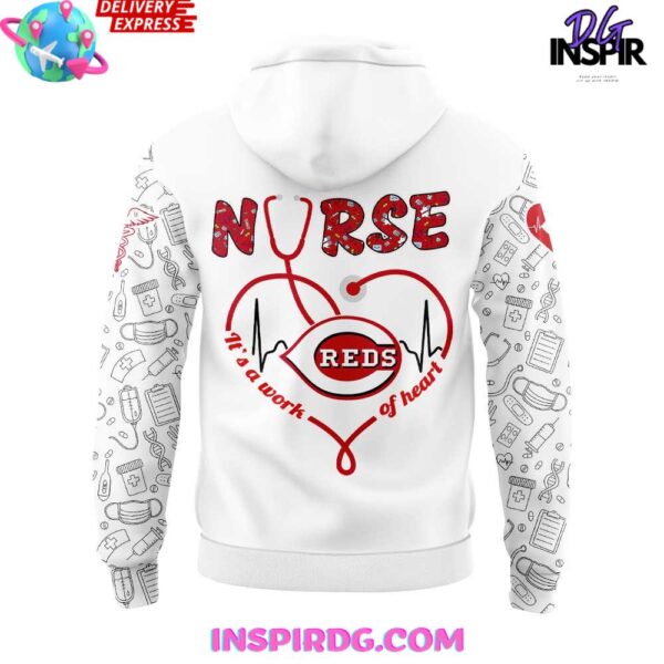Cincinnati Reds Nurses Appreciation 2025 Hoodie - Image 3